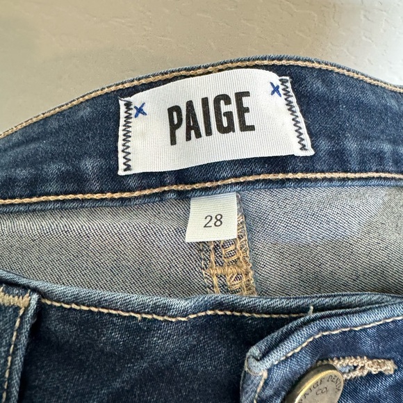 Paige Denim Hoxton Ankle Skinny Jeans Size 28 - Picture 6 of 10